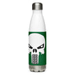 Load image into Gallery viewer, Slingmode Skull Stainless Steel Water Bottle (2015-2019 Green)