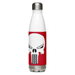 Load image into Gallery viewer, Slingmode Skull Stainless Steel Water Bottle (2020-2023 Dark Red)