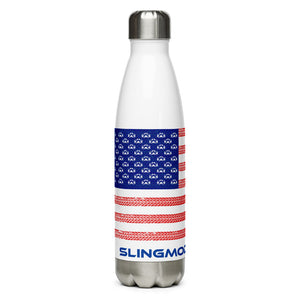 Slingmode USA Stainless Steel Water Bottle (American Flag)