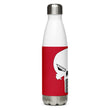 Load image into Gallery viewer, Slingmode Skull Stainless Steel Water Bottle (2020-2023 Dark Red)