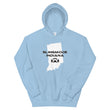 Load image into Gallery viewer, Slingmode State Design Men's Hoodie (Indiana)