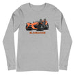 Load image into Gallery viewer, Slingmode Caricature Men's Long Sleeve Tee 2015 (SL LE Nuclear Sunset Orange)