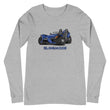 Load image into Gallery viewer, Slingmode Caricature Men's Long Sleeve Tee 2018 (SL Navy Blue)