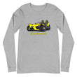 Load image into Gallery viewer, Slingmode Caricature Men's Long Sleeve Tee 2018 (SL Icon Daytona Yellow)