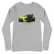 Load image into Gallery viewer, Slingmode Caricature Men's Long Sleeve Tee 2021 (R Neon Fade)