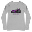 Load image into Gallery viewer, Slingmode Caricature Men's Long Sleeve Tee 2018 (SL Icon Midnight Purple)