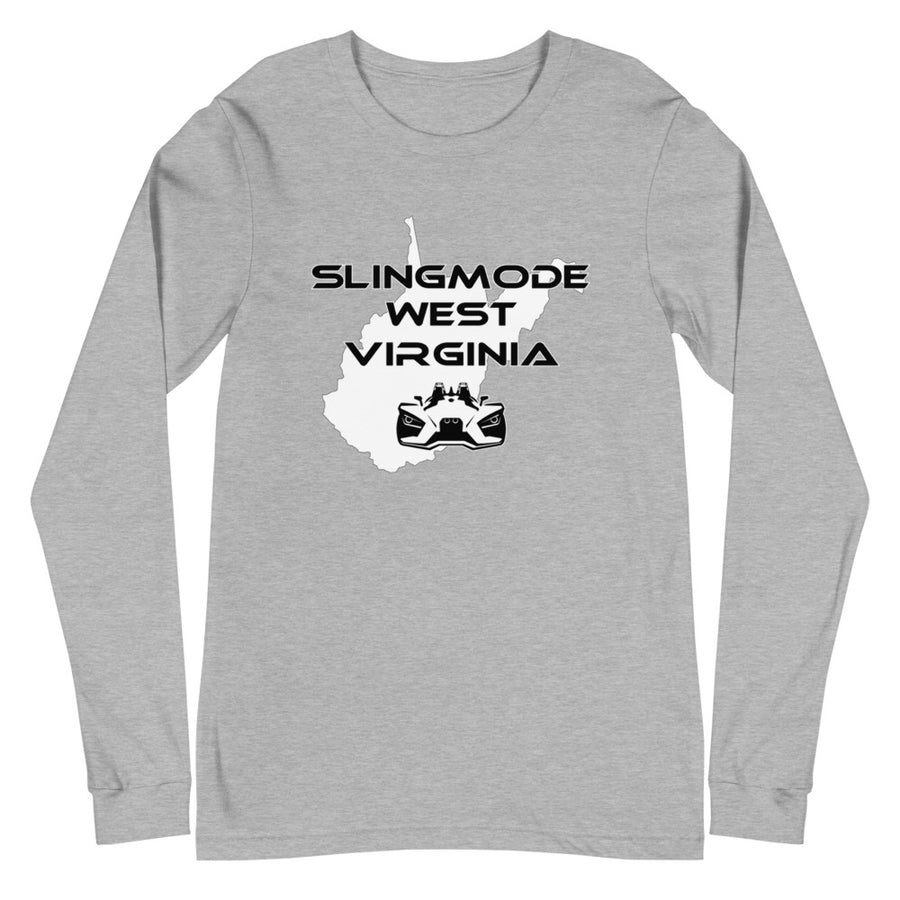 Slingmode State Design Men's Long Sleeve Tee (West Virginia)
