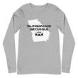 Load image into Gallery viewer, Slingmode State Design Men's Long Sleeve Tee (Georgia)