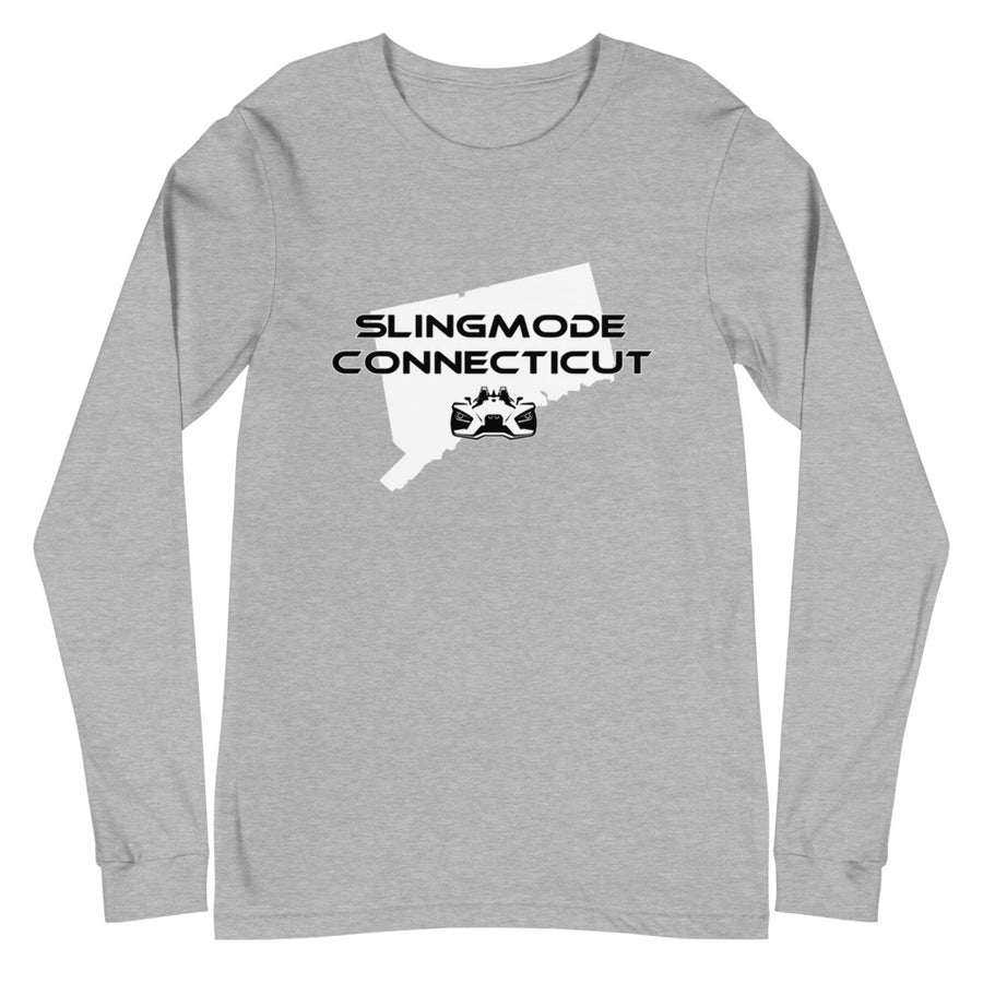 Slingmode State Design Men's Long Sleeve Tee (Connecticut)