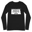 Load image into Gallery viewer, Slingmode State Design Men's Long Sleeve Tee (North Dakota)