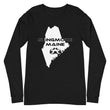 Load image into Gallery viewer, Slingmode State Design Men's Long Sleeve Tee (Maine)
