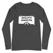 Load image into Gallery viewer, Slingmode State Design Men's Long Sleeve Tee (South Dakota)