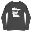 Load image into Gallery viewer, Slingmode State Design Men's Long Sleeve Tee (Minnesota)