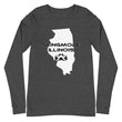 Load image into Gallery viewer, Slingmode State Design Men's Long Sleeve Tee (Illinois)
