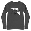 Load image into Gallery viewer, Slingmode State Design Men's Long Sleeve Tee (Florida)