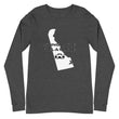 Load image into Gallery viewer, Slingmode State Design Men's Long Sleeve Tee (Delaware)