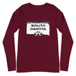 Load image into Gallery viewer, Slingmode State Design Men's Long Sleeve Tee (South Dakota)