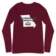 Load image into Gallery viewer, Slingmode State Design Men's Long Sleeve Tee (Missouri)