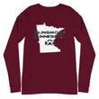 Load image into Gallery viewer, Slingmode State Design Men's Long Sleeve Tee (Minnesota)