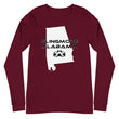 Load image into Gallery viewer, Slingmode State Design Men's Long Sleeve Tee (Alabama)