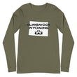 Load image into Gallery viewer, Slingmode State Design Men's Long Sleeve Tee (Wyoming)
