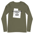 Load image into Gallery viewer, Slingmode State Design Men's Long Sleeve Tee (Utah)