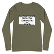 Load image into Gallery viewer, Slingmode State Design Men's Long Sleeve Tee (South Dakota)