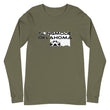 Load image into Gallery viewer, Slingmode State Design Men's Long Sleeve Tee (Oklahoma)