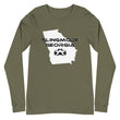 Load image into Gallery viewer, Slingmode State Design Men's Long Sleeve Tee (Georgia)