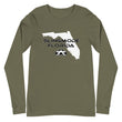 Load image into Gallery viewer, Slingmode State Design Men's Long Sleeve Tee (Florida)