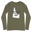Load image into Gallery viewer, Slingmode State Design Men's Long Sleeve Tee (Idaho)