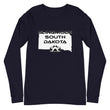 Load image into Gallery viewer, Slingmode State Design Men's Long Sleeve Tee (South Dakota)
