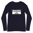 Load image into Gallery viewer, Slingmode State Design Men's Long Sleeve Tee (Kansas)