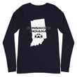 Load image into Gallery viewer, Slingmode State Design Men's Long Sleeve Tee (Indiana)