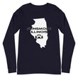 Load image into Gallery viewer, Slingmode State Design Men's Long Sleeve Tee (Illinois)