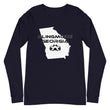Load image into Gallery viewer, Slingmode State Design Men's Long Sleeve Tee (Georgia)