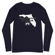 Load image into Gallery viewer, Slingmode State Design Men's Long Sleeve Tee (Florida)