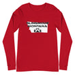 Load image into Gallery viewer, Slingmode State Design Men's Long Sleeve Tee (Montana)
