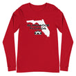 Load image into Gallery viewer, Slingmode State Design Men's Long Sleeve Tee (Florida)