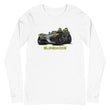 Load image into Gallery viewer, Slingmode Caricature Men's Long Sleeve Tee 2018 (SLR LE Ghost Gray Lime Squeeze)