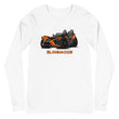 Load image into Gallery viewer, Slingmode Caricature Men's Long Sleeve Tee 2019 (SLR Afterburner Orange)