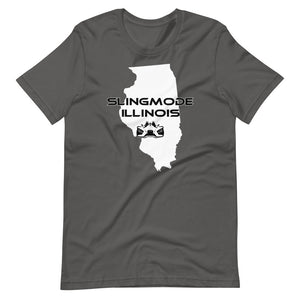 Slingmode State Design Men's T-shirt (Illinois)
