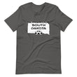 Load image into Gallery viewer, Slingmode State Design Men's T-shirt (South Dakota)