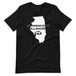 Load image into Gallery viewer, Slingmode State Design Men's T-shirt (Illinois)