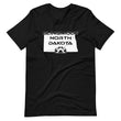 Load image into Gallery viewer, Slingmode State Design Men's T-shirt (North Dakota)