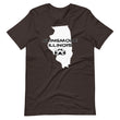 Load image into Gallery viewer, Slingmode State Design Men's T-shirt (Illinois)