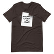 Load image into Gallery viewer, Slingmode State Design Men's T-shirt (Utah)