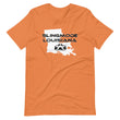 Load image into Gallery viewer, Slingmode State Design Men's T-shirt (Louisiana)