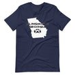 Load image into Gallery viewer, Slingmode State Design Men's T-shirt (Georgia)