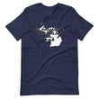 Load image into Gallery viewer, Slingmode State Design Men's T-shirt (Michigan)